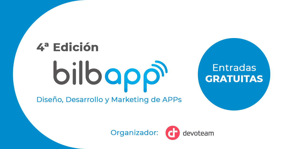 🚀 Ya esta de vuelta nuestro evento de mobilidad en Bilbao, llega la 4ª Edición del Bibapp | Diseño, Desarrollo y Marketing de APPs.

ℹ️  bilbapp.es
🎟 Entradas GRATUITAS: bit.ly/2MNjG9f

#Bilbapp20 #Bilbapp #Apps