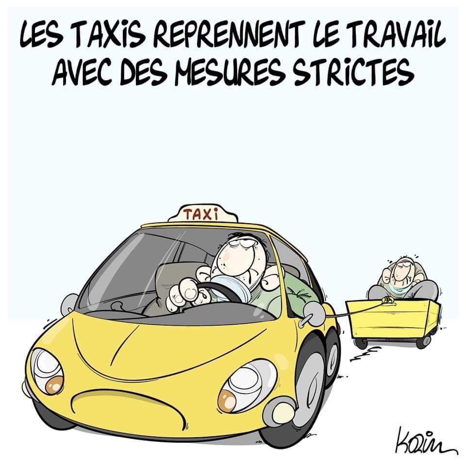 Les Nouveaux Taxis Parisiens Humour Les Taxis Reprennent Le Travail Avec Des Mesures Strictes De Distanciation Sociale Covid19