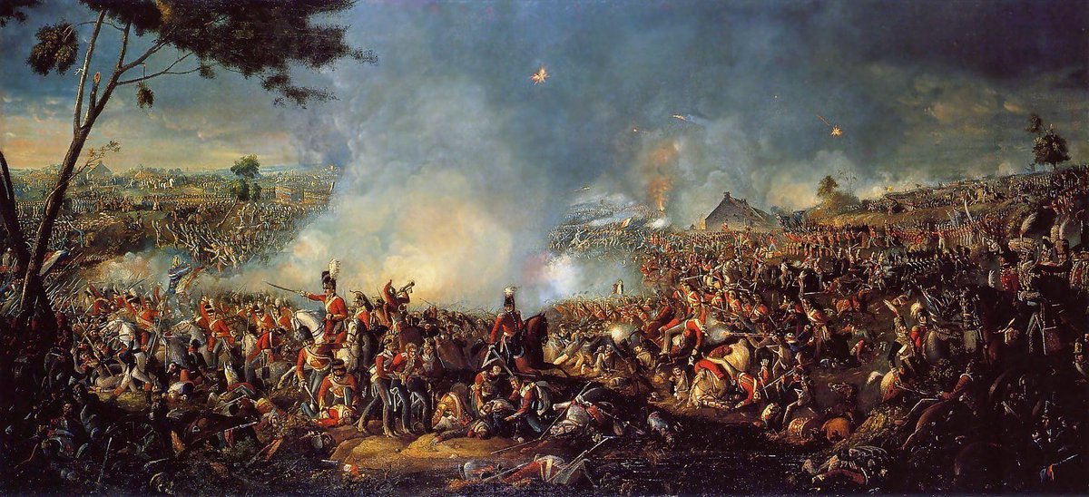 The Battle of Waterloo 18 June 1815,is one of the most defining battles in world history. For the Emperor Napoleon: victory was everything. Facing him were two armies of the mainly Anglo-Dutch Seventh Coalition. @FranceinIreland