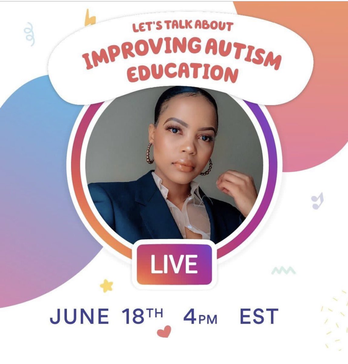 mememoholo's tweet photo. Super Super Super excited to announce that I will be live on @speechblubs IG this Thursday at 9pm talking about Autism, Education and so Much more . Please join the conversation , can’t wait to see you there !!! https://t.co/Y9voU2fuk4