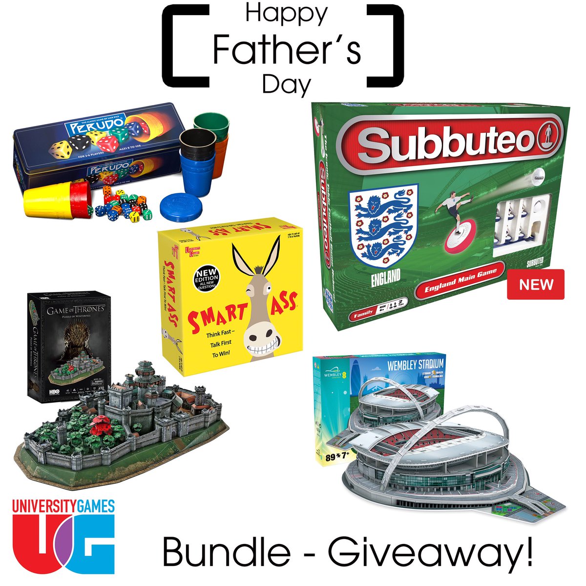 ugames_uk's tweet photo. Father’s Day Giveaway! To be in with a chance to win all of the brilliant games and puzzles featured:
#RT
#Follow
Comment #FathersDayGiveaway 
Closes at 3pm on 21 June 2020. UK &amp; ROI only. t&amp;c’s on FB and IG
#giveaway #FathersDayGifts #subbuteo #footballsback https://t.co/MGPbomoALy