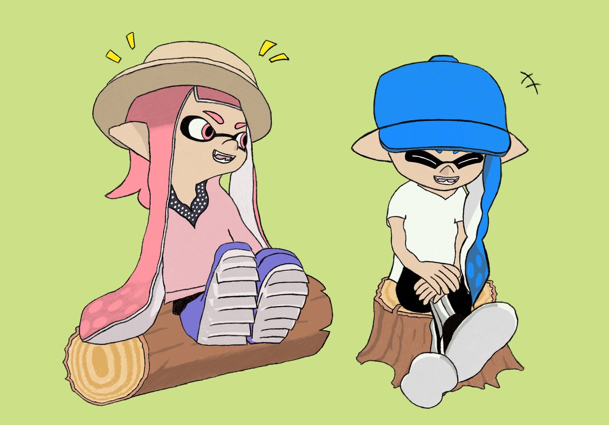 かまぼこ スプラトゥーン スプラトゥーン2 イラスト イラスト好きな人と繋がりたい 和むイカちゃん