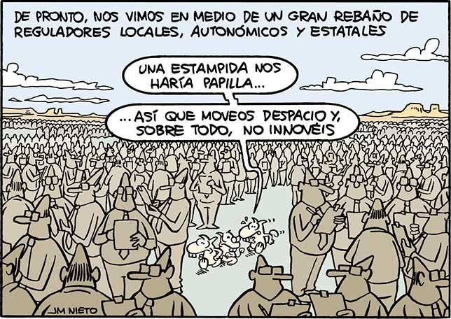 ChristianGortaz's tweet photo. #SinCienciaNoHayFuturo 
+ inversión en ciencia es más bienestar futuro
- burocracia es aprovechar mejor los escasos recursos
La viñeta es del gran @HUMORJMNIETO https://t.co/1VLDj49pGo