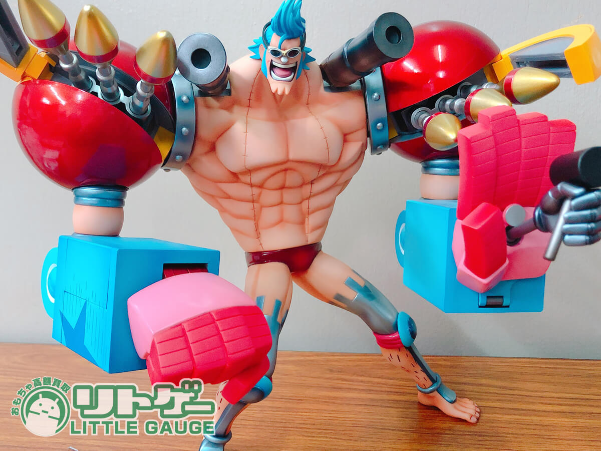リトルゲージ おもちゃ フィギュア買取 チョッパーのpopはたくさん発売されましたが 変形しているのはこのカンフーポイントの チョッパーだけだったかも フランキーは毎度パーツの宝庫です まさか工具までこんなにあるとは