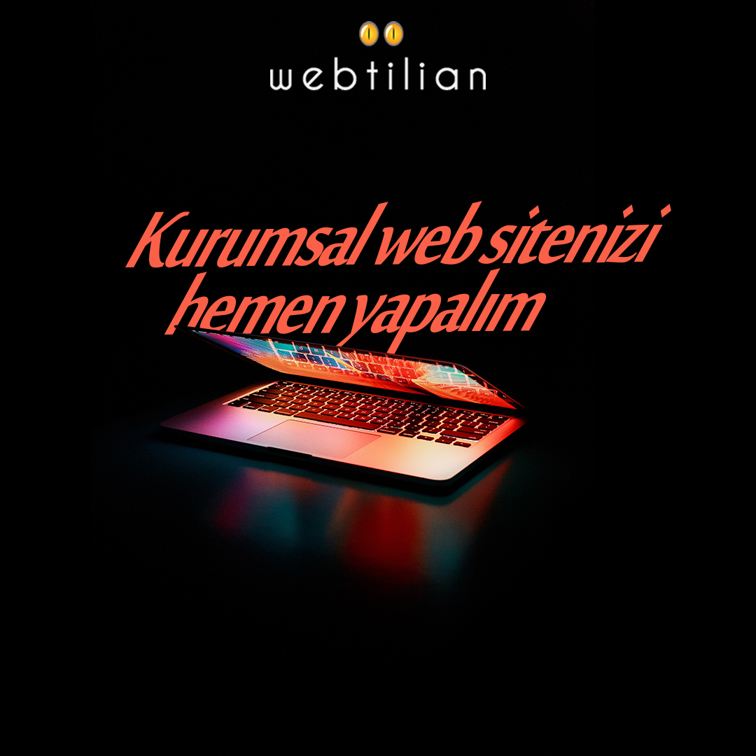 webtilian's tweet photo. İstediğiniz kurumsal web sitenizi hemen yapalım!

https://t.co/IOcAYIiFt4
#webtilian #web #site #dinamik #website #websitetasarimi #webtasarim #websitesi #seo #mobiluyum #webdesign #design #webdevelopment #webdesigner #seo #web #websitedesign #ui #socialmedia #ux https://t.co/cOdF1SpMYU