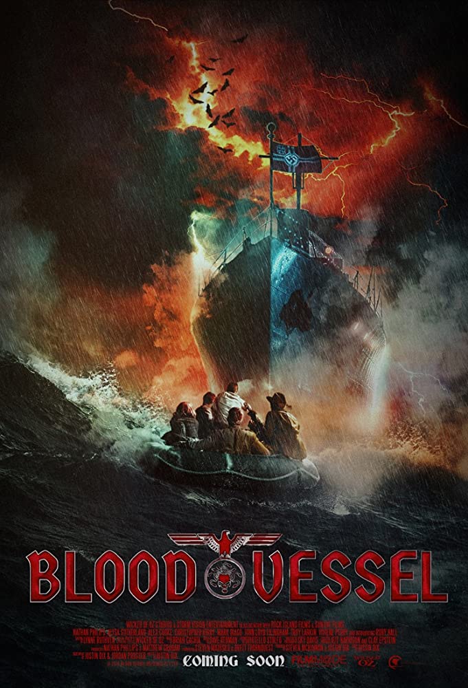 Imokenpi 最新ヴァンパイア ホラー Blood Vessel 予告編 救命ボートで漂流する遭難者たちの前にナチスの戦艦が出現するが そこは吸血鬼の巣と化していた エリア52 のジャスティン ディックス監督 アリッサ サザーランド ロバート テイラー