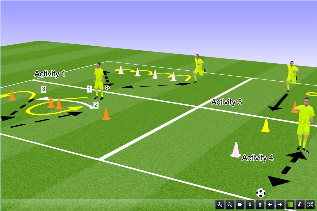 SSPlanner's tweet photo. FREE SESSION! Thank you to Elliot Hardie, Liverpool, England for sharing his progressive Social distancing 1-1 Football Session - click on the link 👉https://t.co/LI39LFwj2O #returntoplay #socialdistancesessions #sspsharing PLS RT! https://t.co/xKO5vyisvs