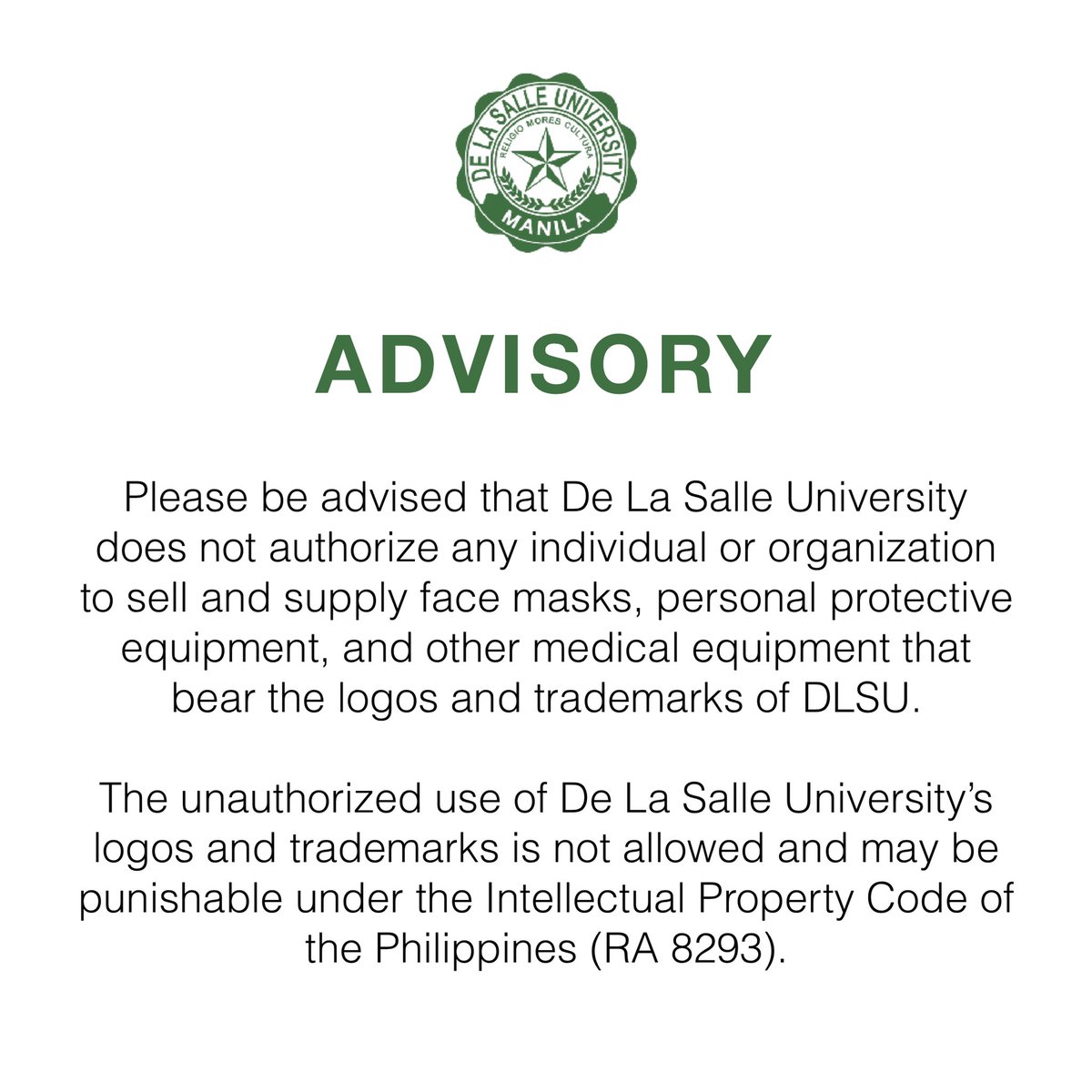 DLSUManila's tweet photo. https://t.co/3YT6YrQkrk