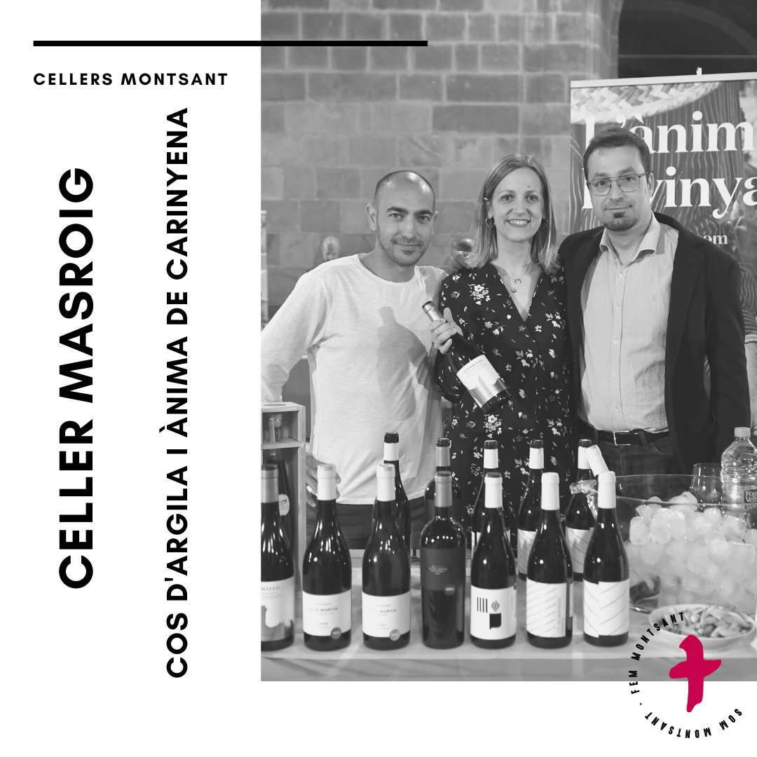domontsant's tweet photo. El @CellerMasroig amb més de 100 anys d'història, és tot un referent a la #DOMontsant. El seu objectiu és dotar de caràcter propi uns vins que creixen en terres d'argila i que tenen com a protagonista la carinyena
#CellersMontsant #Vinsdeproximitat
#SomMontsant #FemMontsant https://t.co/qD5Zmjwjkc