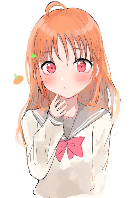ロングヘアーな千歌ちゃん? 