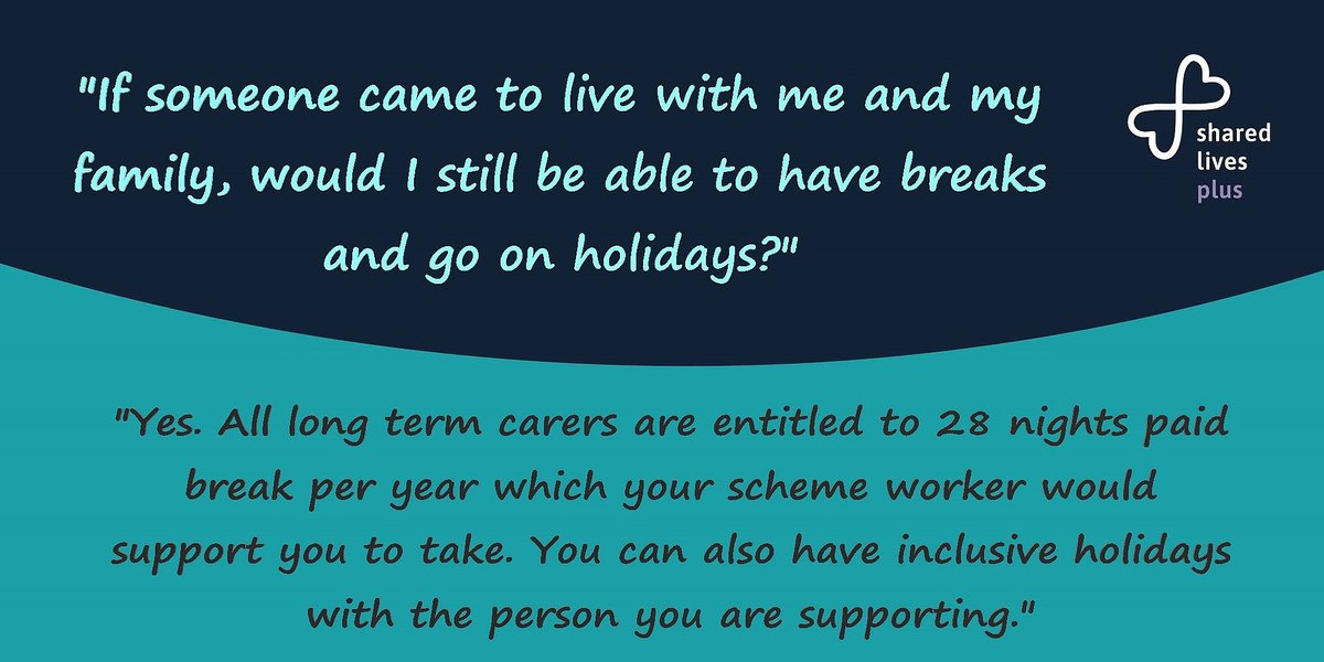 Holidays are important! We hear you! So thats why we make sure our carers still have them. Being a carer wont stop you having holidays 😎 #SharedLivesWeek #sharedlivescumbria #sharedlives #sharedlivesplus #carer #holidays!