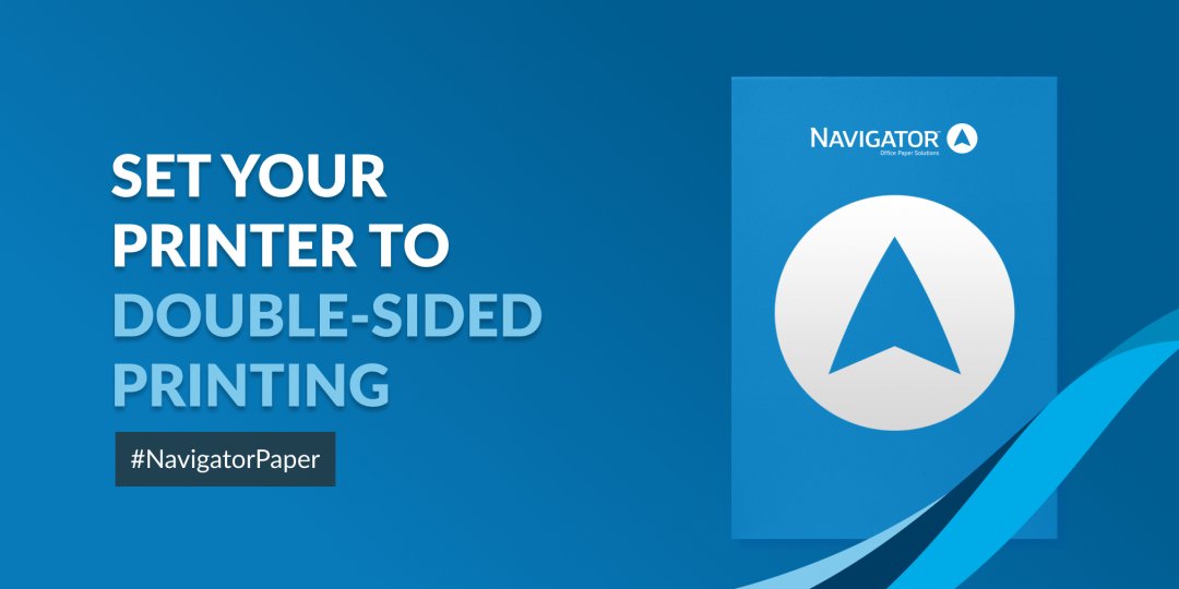 Reduce waste, be eco-friendly. Use double-sided printing by default to cut down on paper use. With Navigator Paper both sides will look amazing.

#PrintingTips #ReduceWaste   #NavigatorPaper