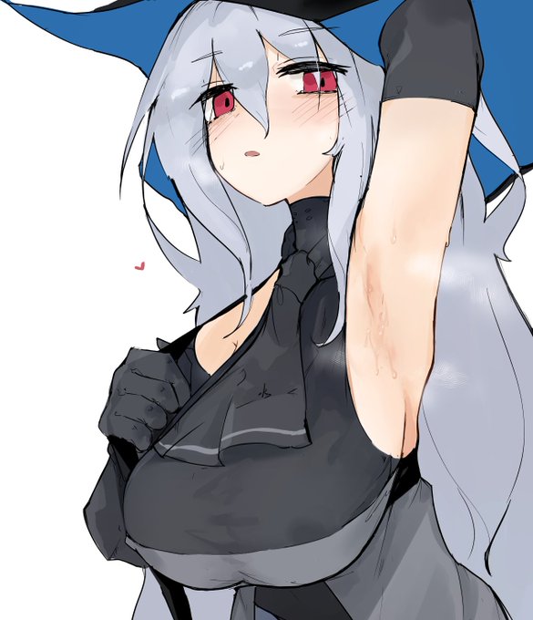 スカジさん腋見せて… 