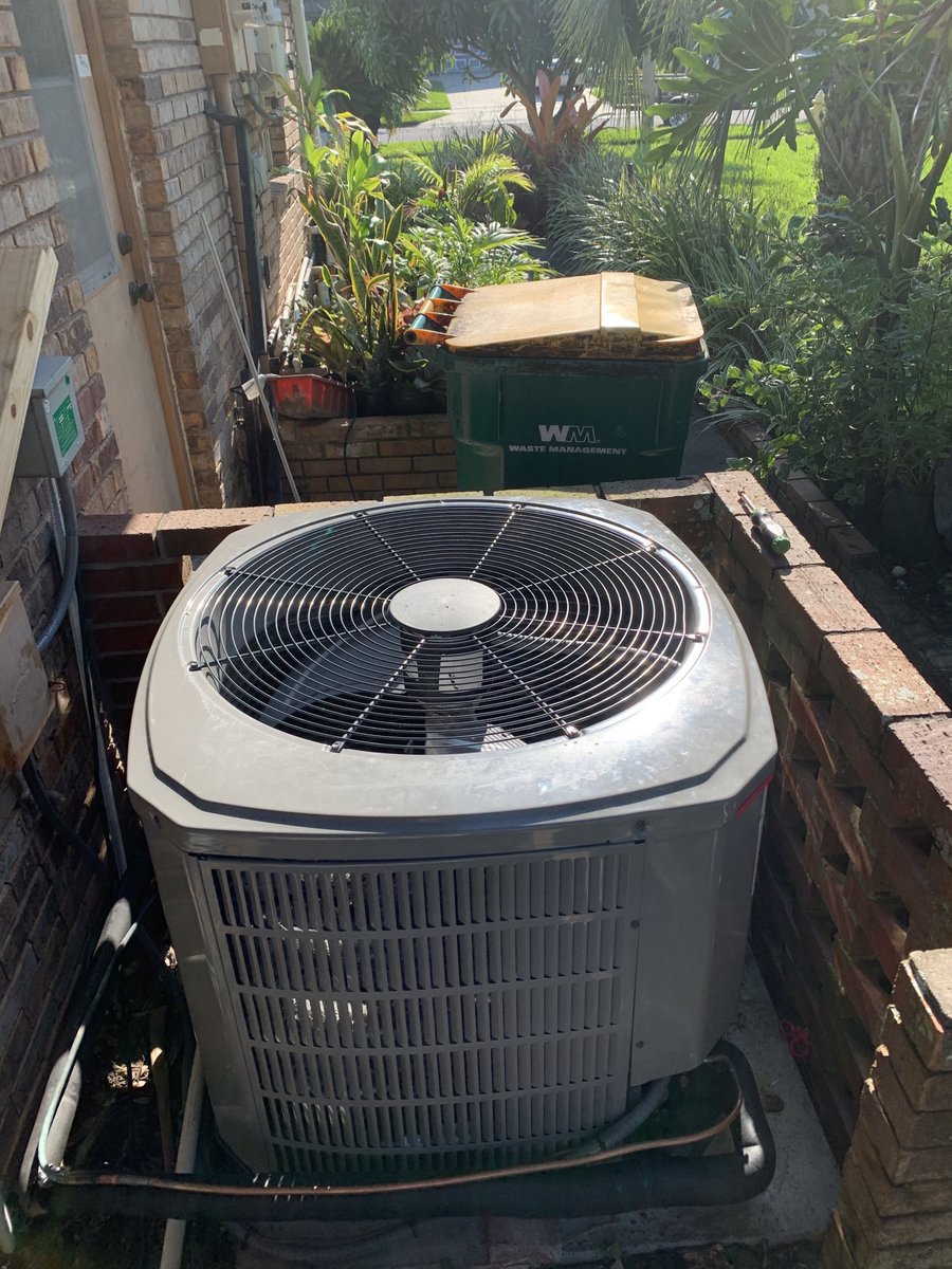 Another quality install by Tony Cook HVAC