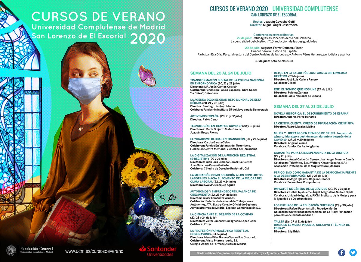 📌Los <a href="/CursosVeranoUCM/">Cursos de Verano UCM</a>, del 20 al 31 de julio, cumplirán con todas las medidas sanitarias como:

✅Ampliar los espacios en las actividades
✅Cumplir la distancia social
✅Establecer turnos en el comedor
➕entre muchas más.

🗞️Conoce más en <a href="/TribunaComplu/">Tribuna Complutense</a>: bit.ly/2CgrYo5