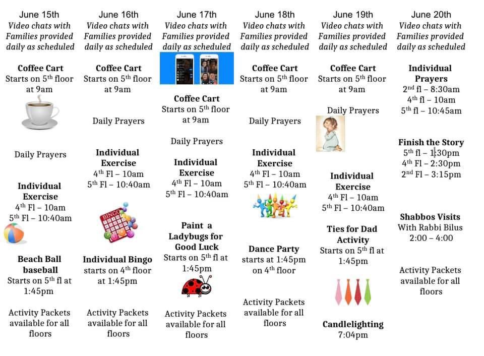 TheJewishHome's tweet photo. Some exciting activities have been going on this week, and some more for the rest of the week! https://t.co/liGjNxYzVk