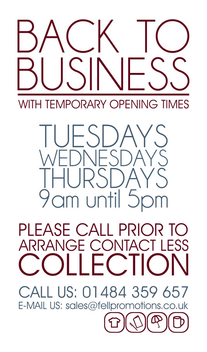 Please be patient as we work towards our new normal to provide our customers with the best possible service. A huge thank you to our loyal and supportive customers who have been so understanding during these strange times!
Now let's get back to business! #print #embroidery