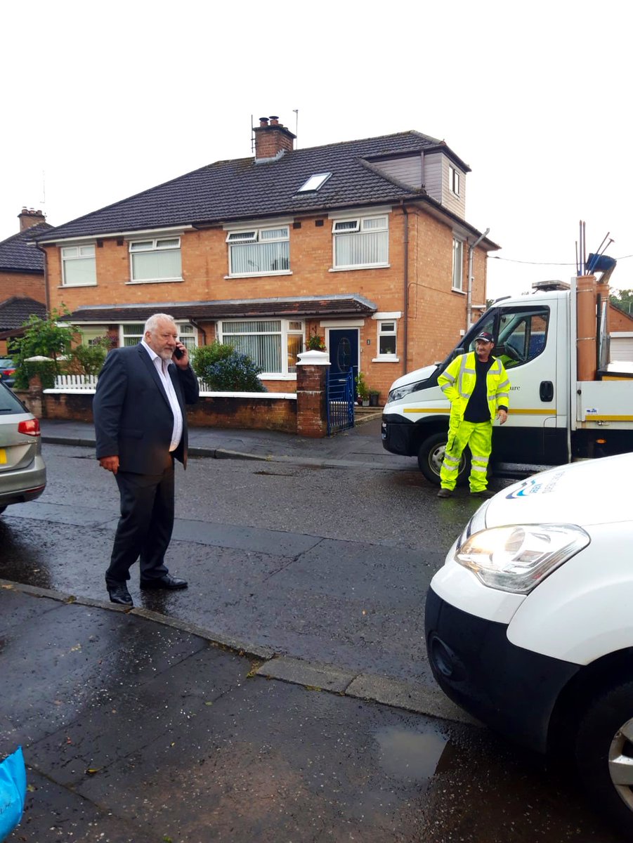 PatCatney's tweet photo. With the heavy rain fall yesterday, I contacted Roads Service, Rivers Agency &amp; NI Water to ask for immediate support for the residents of Killeaton, whose homes were flooded in 2012.

I will continue to engage with DFI to seek support for those areas badly affected by flooding. https://t.co/tFWvgiPNiu