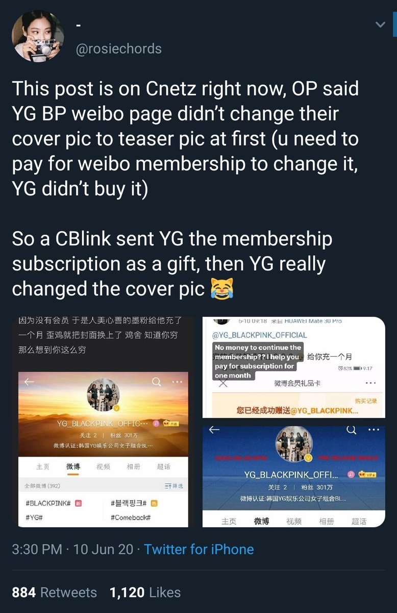 @BambiinaBTS yg couldn't even pay for a $2 weibo membership, tf you talking about? The way the phrases 'other than PSY' or 'aside from PSY' were also written on some articles about your faves.. does that mean your faves company also paid for those? bc your logic says so