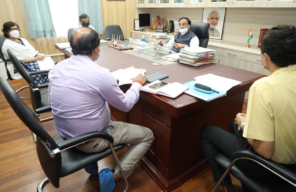 DrRPNishank's tweet image. Reviewed the functioning of NITs, primarily of 10 new NITs established in 2010. The union cabinet has approved an additional 1800 crore for NITs in the year 2019-20. Works related to NIT Sumadi, Uttarakhand were also discussed in the meeting.