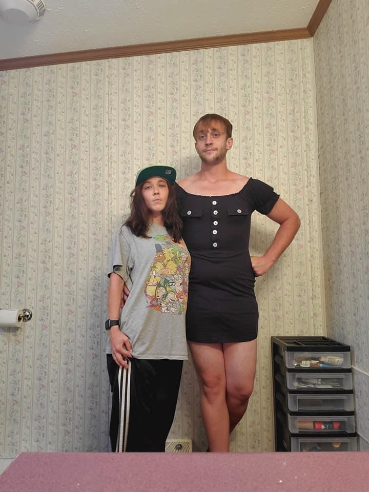 BakedClown's tweet photo. So, The girlfriend got over 500 comments on her post so we did this for Facebook. Figured I'd share after all it is Pride Month 😜 https://t.co/ikMPPG4CJF