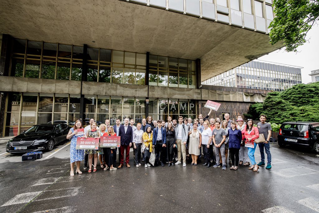 studenik's tweet image. Congrats to the winners of Prague #innovation marathon nakopniprahu.cz #nakopniprahu