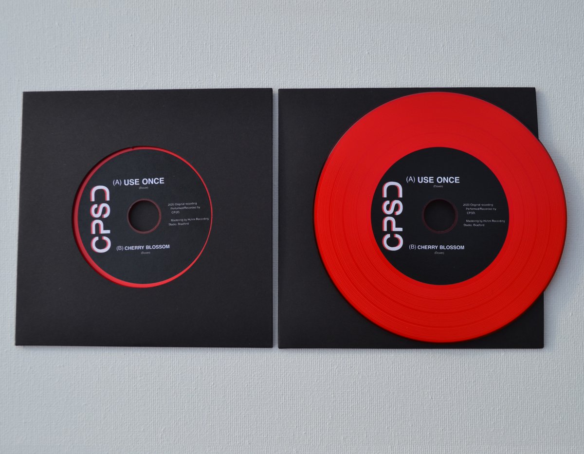 Our cd single for 'Use Once' is available to pre-order from our website, cpsdband.com