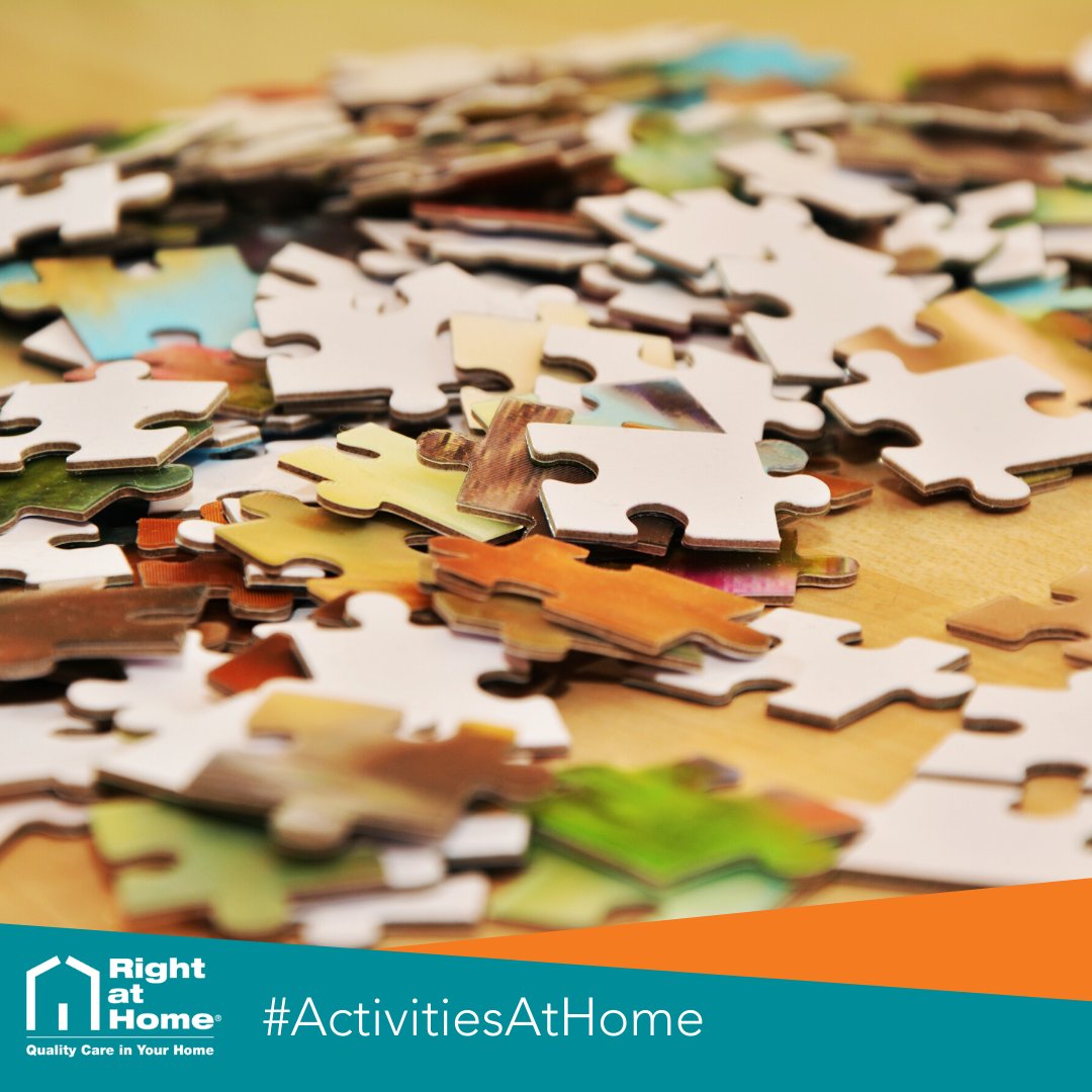 Doing a jigsaw is a fantastic and calming way to spend time together at home for today's #ActivitiesAtHome. 

Looking for the next pieces to add to the #puzzle will get those brain juices flowing and give you a great sense of accomplishment once completed.

#FamilyFun