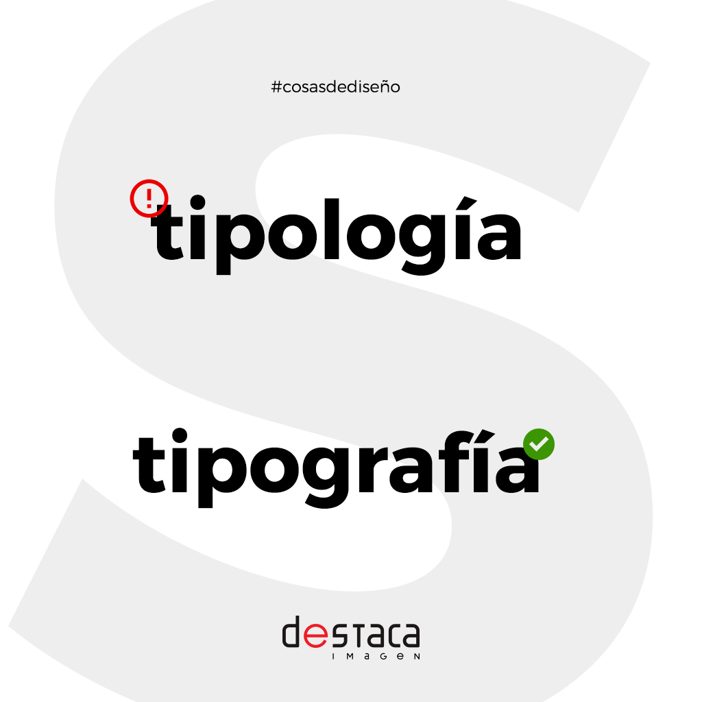 destacaimagen's tweet photo. "No me gusta la tipología". "¿Puedes cambiar la tipología?" "¿Quizás con una tipología mas gruesa quedaría mejor?"

Este es un error es muy frecuente en personas profanas al diseño. ¡No pasa nada! Hoy lo aclaramos 😜 

La palabra correcta es Tipografía.

#diseño #diseñadores https://t.co/cSPEDiwUZj