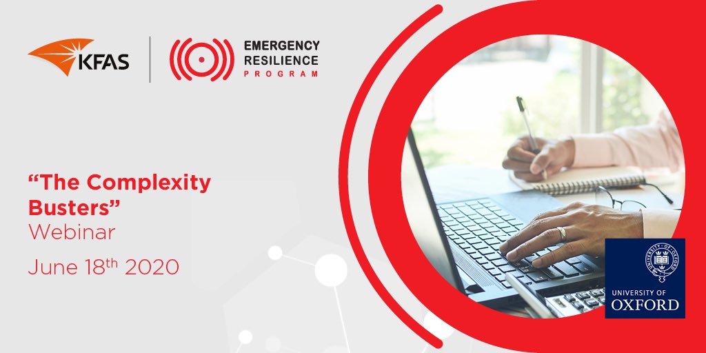 How did businesses and governments manage to make instant changes to the way they operate within days or weeks so they can adapt to the current COVID-19 crisis? Learn more by joining this webinar happening tomorrow, 18th of June. kfas.org/webinars #COVID19 #KFAS