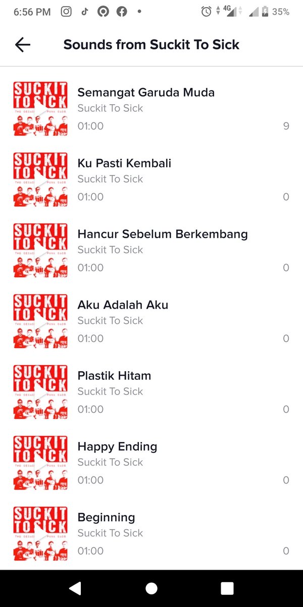 Rilisan kita juga udah ada