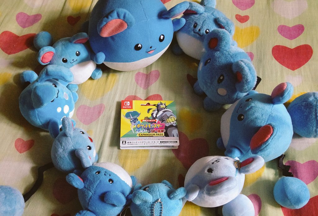アコマリる ルリリ マリル マリルリ らの新作での 活躍に願いを込めて ポケモン新作