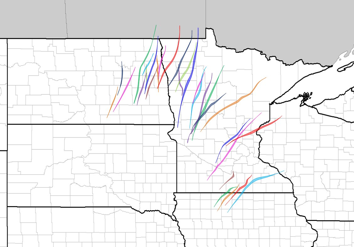 On this date in 2010, a historic tornado outbreak occurred, with 74 tornadoes across the Northern Plains. Of those tornadoes, 48 were in MN. 3 people were killed & 45 injured in MN. We will be re-enacting the events of this day as they unfolded. Stay tuned…  #mnwx