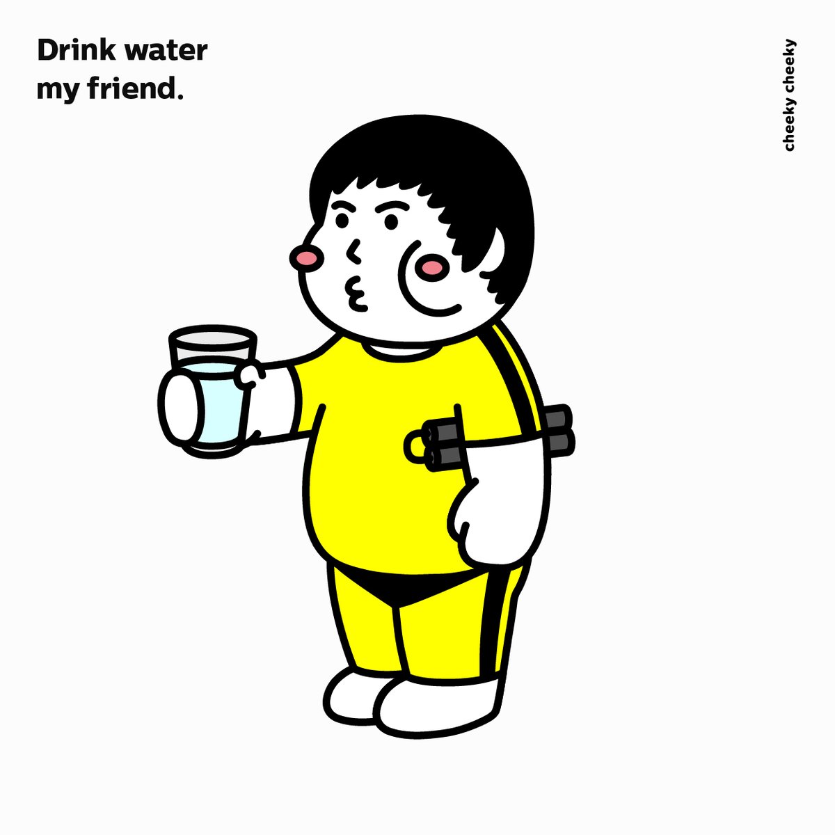 cheekycheekyhk's tweet image. Drink water and be water, Hongkongers.

#StandWithHongKong #FiveDemandsNotOneLess #光復香港時代革命 #五大訴求缺一不可