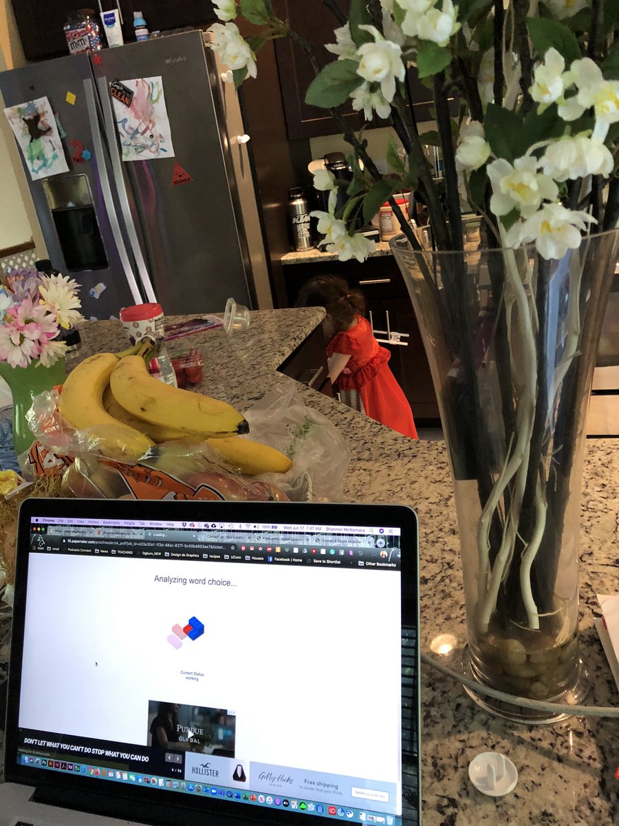 yah_work's tweet image. Working from home and I hear what sounds like moving furniture. Nope just a toddler pushing a car seat across the kitchen tile 🤦‍♀️ at least her brother wasn’t in it.