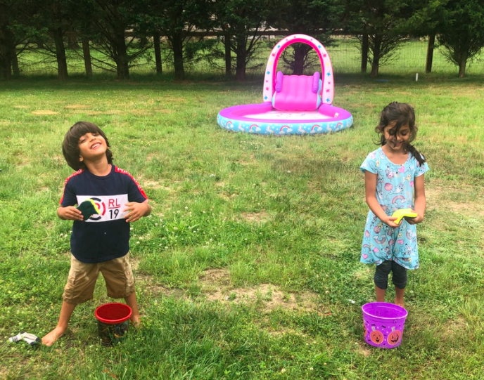 Miss__McCormick's tweet photo. Yesterday these preschoolers did awesome with color wars! https://t.co/kFq2dKT1A6