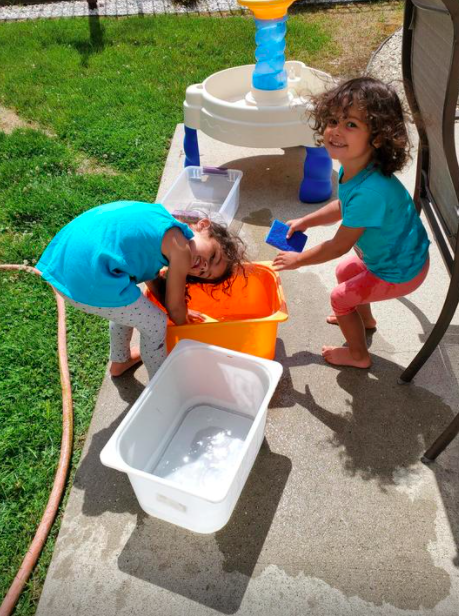 Miss__McCormick's tweet photo. Yesterday these preschoolers did awesome with color wars! https://t.co/kFq2dKT1A6