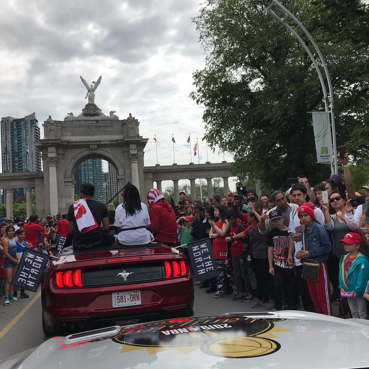 kuz6's tweet photo. @BTtoronto @Raptors Had the pleasure of driving Raptors Senior Basketball Advisor and NBA Hall of Famer, Wayne Embry in the parade.  Best seat in the house..  #stillhadtowait #stillhadtopee https://t.co/exxONHGwxa