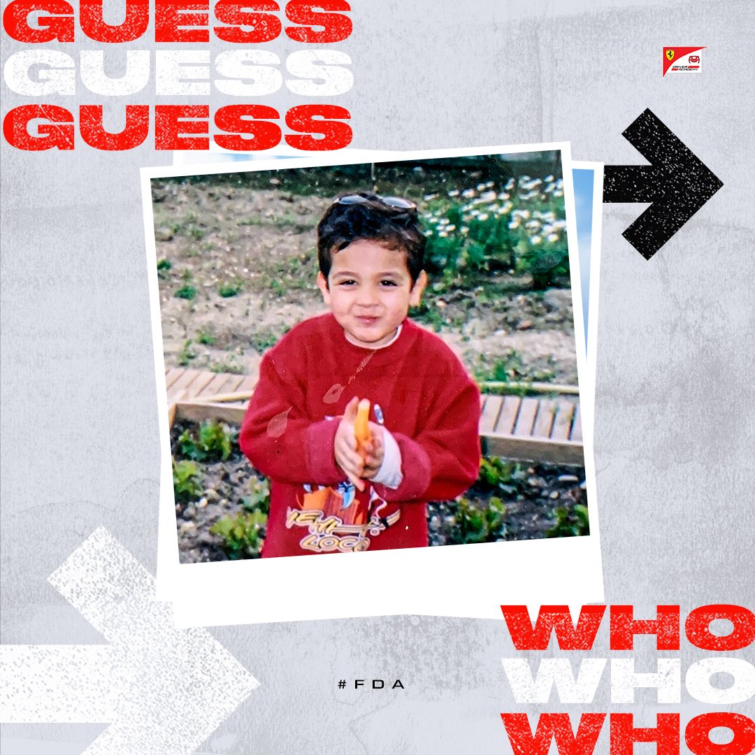 Scuderia_FDA's tweet photo. 🔙 Which #FDA driver is shown in this childhood photo? 👶🏻 🍼

Comment with your guesses!

#Throwback https://t.co/IRsdzUjJgb