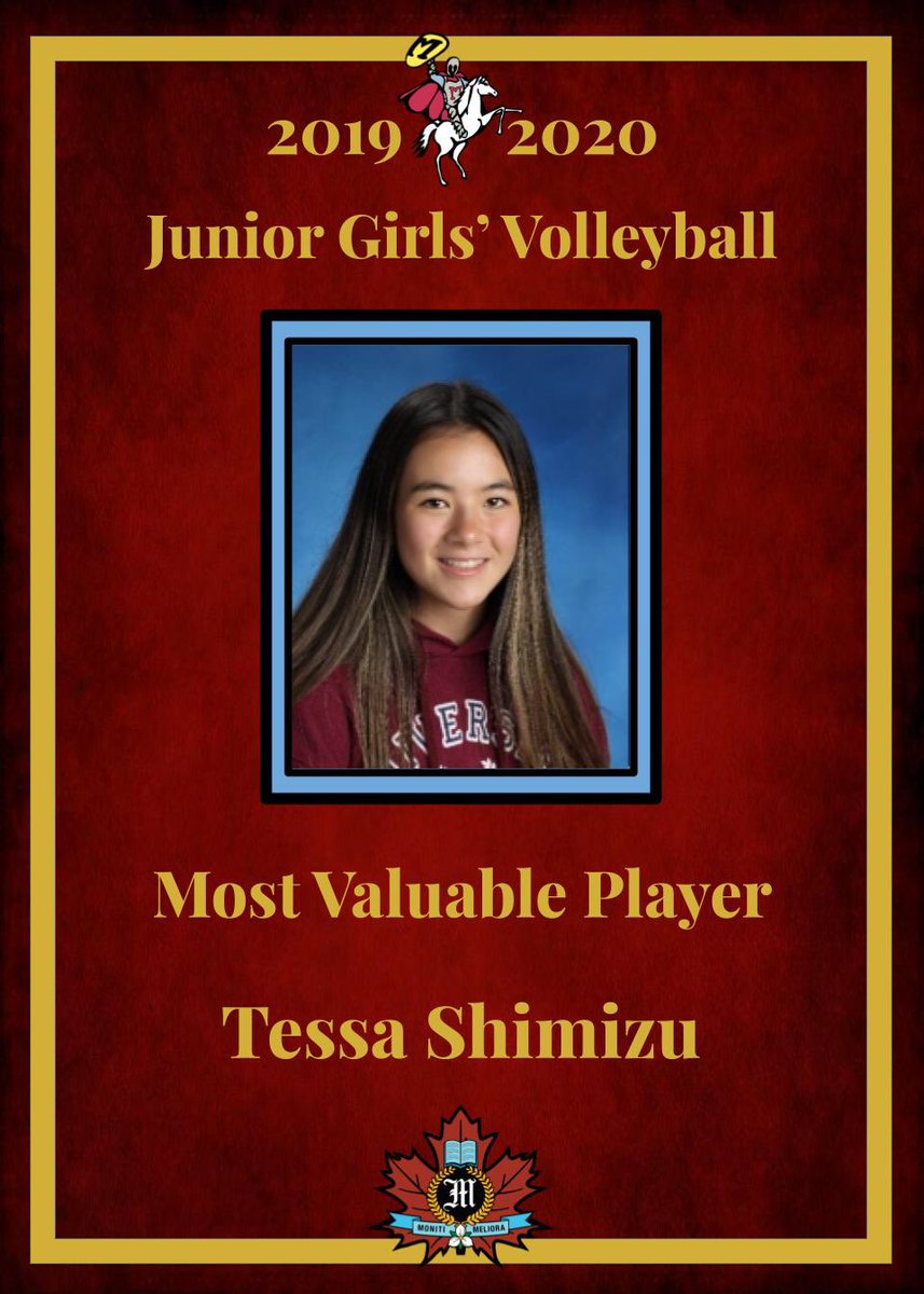 MHSMarauder's tweet photo. Today we recognize players whose season was halted just as it began. The junior volleyball program @merivalehs recognizes these outstanding student-athletes: Adam, Everett, Lara & Tessa for coachability, commitment & competitiveness! #mhsvb #volleyrauders #maroon https://t.co/fjrrqReVxp