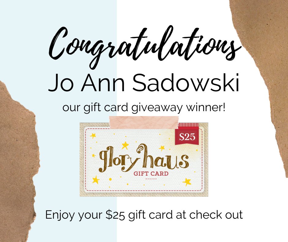 Jo Ann Sadowski you are our winner! Congratulations!
We look forward to seeing you soon!
Come and enjoy this beautiful day with us.

#winner #shopping #giftcard #sale #giveaway