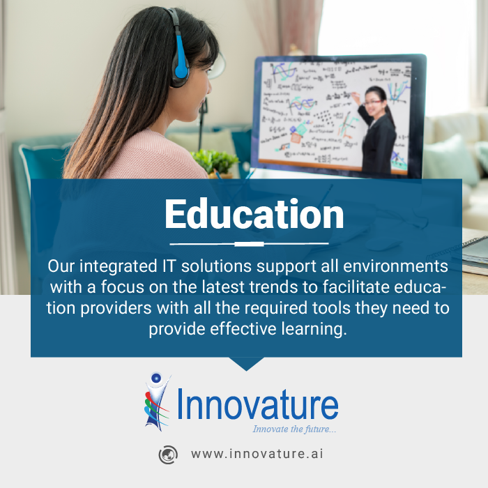 Innovature_ai's tweet photo. We combine our wealth of technical experience and a comprehensive understanding of the domain to bring excellence in the educational value chain.

To know more, check us out at https://t.co/yZUJZwV2Lv

#educationtechnology #educationsystem #virtualclassroom #bussmanagement #rpa https://t.co/73WrbSBN04