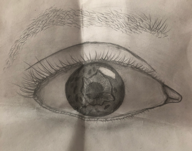 MsRobertson13's tweet photo. We all know in portraiture that the eyes have it! Great work on your eye studies, l👀king good third year! https://t.co/jVqTSRrAAQ
