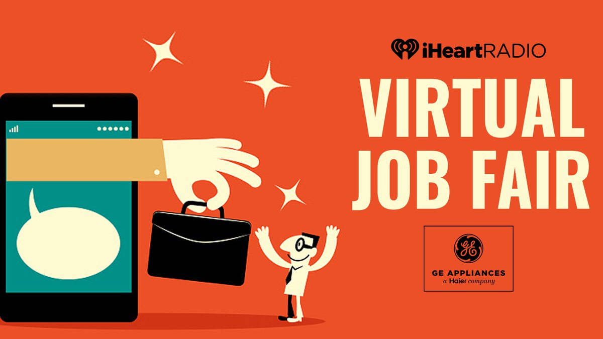 981THEBULL's tweet photo. Is your business hiring? If only great candidates could be together in one space... well, they can! 
It's the iHeart Virtual Community Job Fair presented by @GEAppliancesCo happening June 22nd - July 24th.
Click here to get your business involved 👉
https://t.co/uV4KLxxqXB https://t.co/yIRjbEl4lV