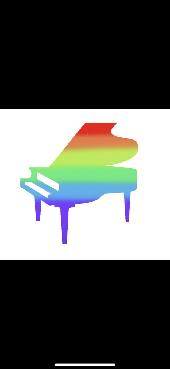 PRIDE Week continues in Kindergarten...Rainbow 🌈Sheet Music🎼 and a 🌈 Piano🎹 Creation shared between 2 sisters!                            PROUD to share the 💙💚!