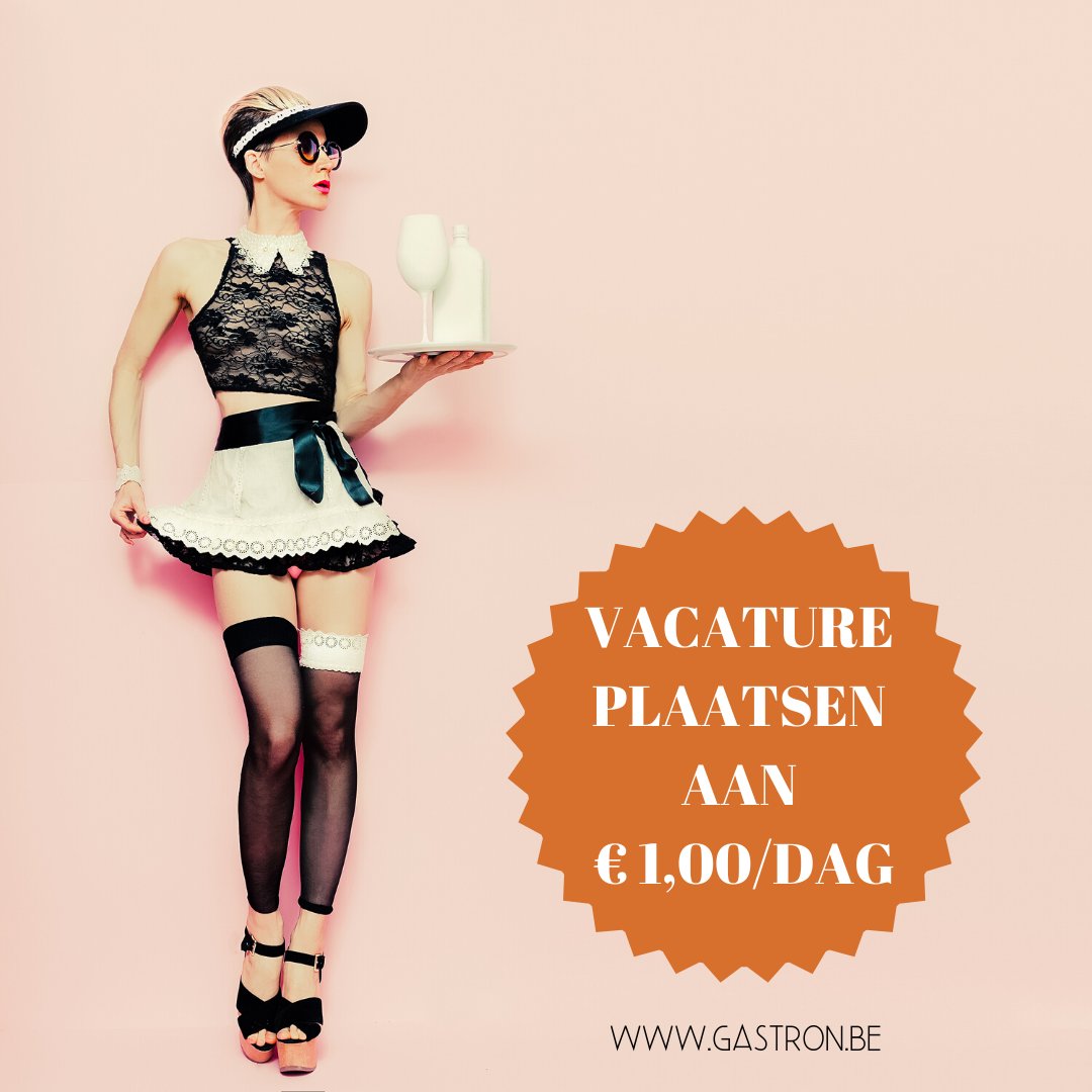 GastronV's tweet image. Op zoek naar versterking binnen je team? 
Binnenkort kan je voor slechts € 1,00 per dag een vacature plaatsen!
Volg onze pagina voor meer info!

Met gastvrije groeten,

Team GASTRON
#horecajobs #passievooronsvak #zomerkomteraan