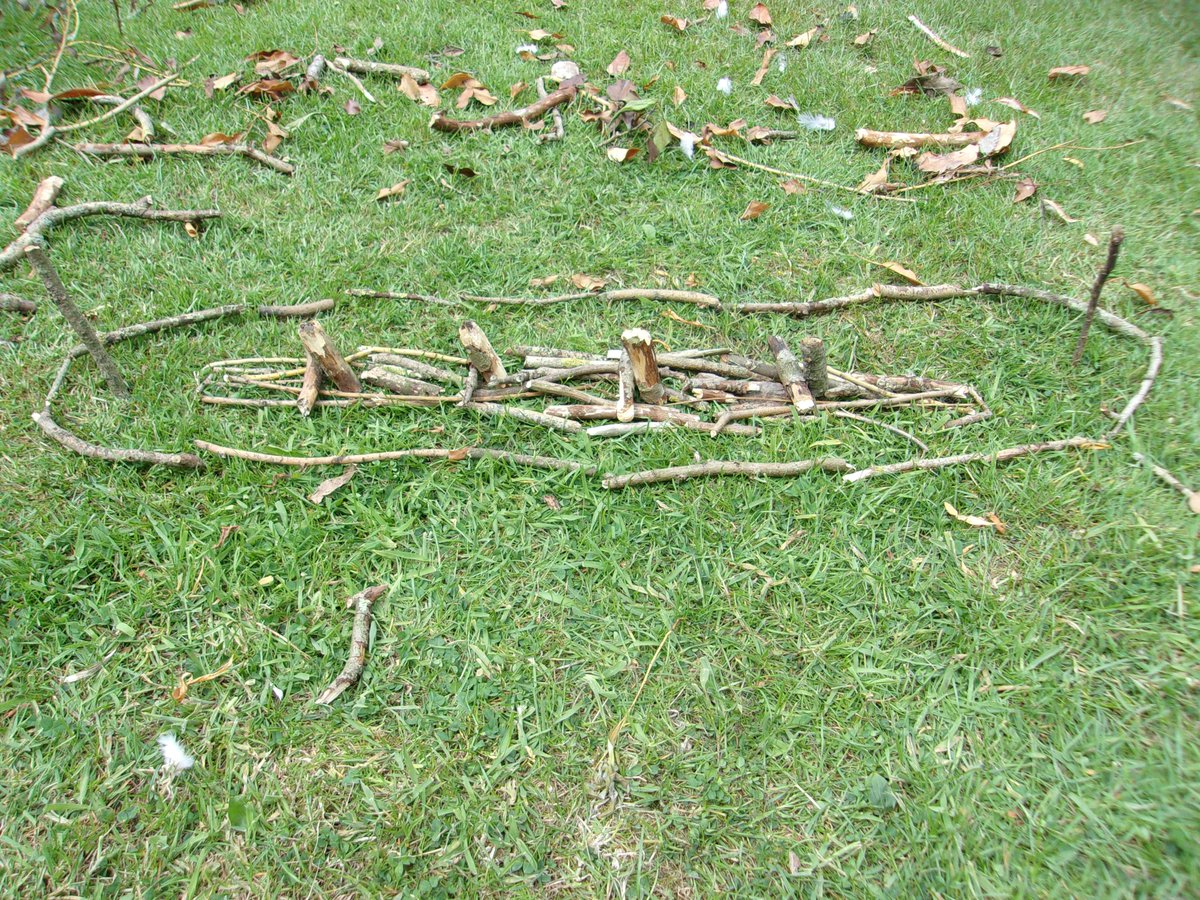 Maxim has made a model of the Titanic using sticks!