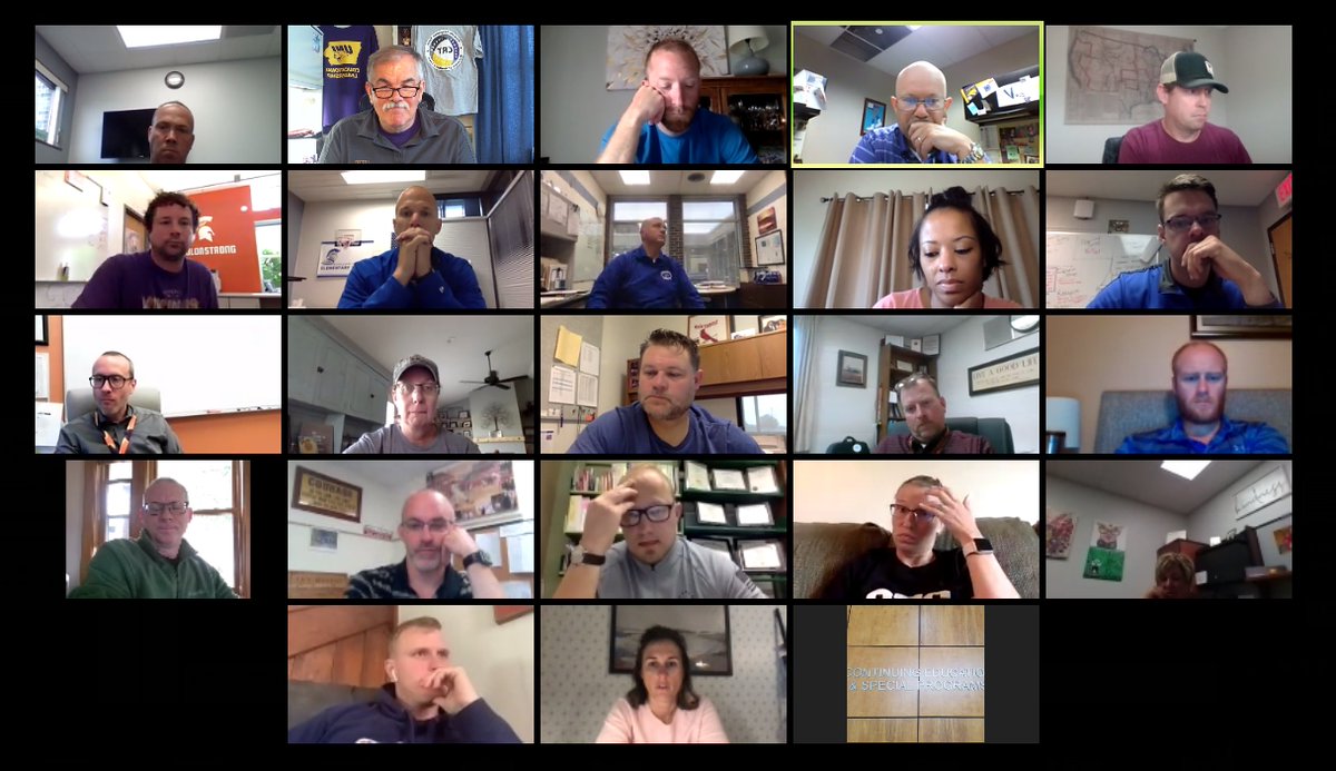 Always amazed by the commitment and dedication demonstrated by our aspiring school leaders. If we ever needed compassionate and caring leadership... it is now!