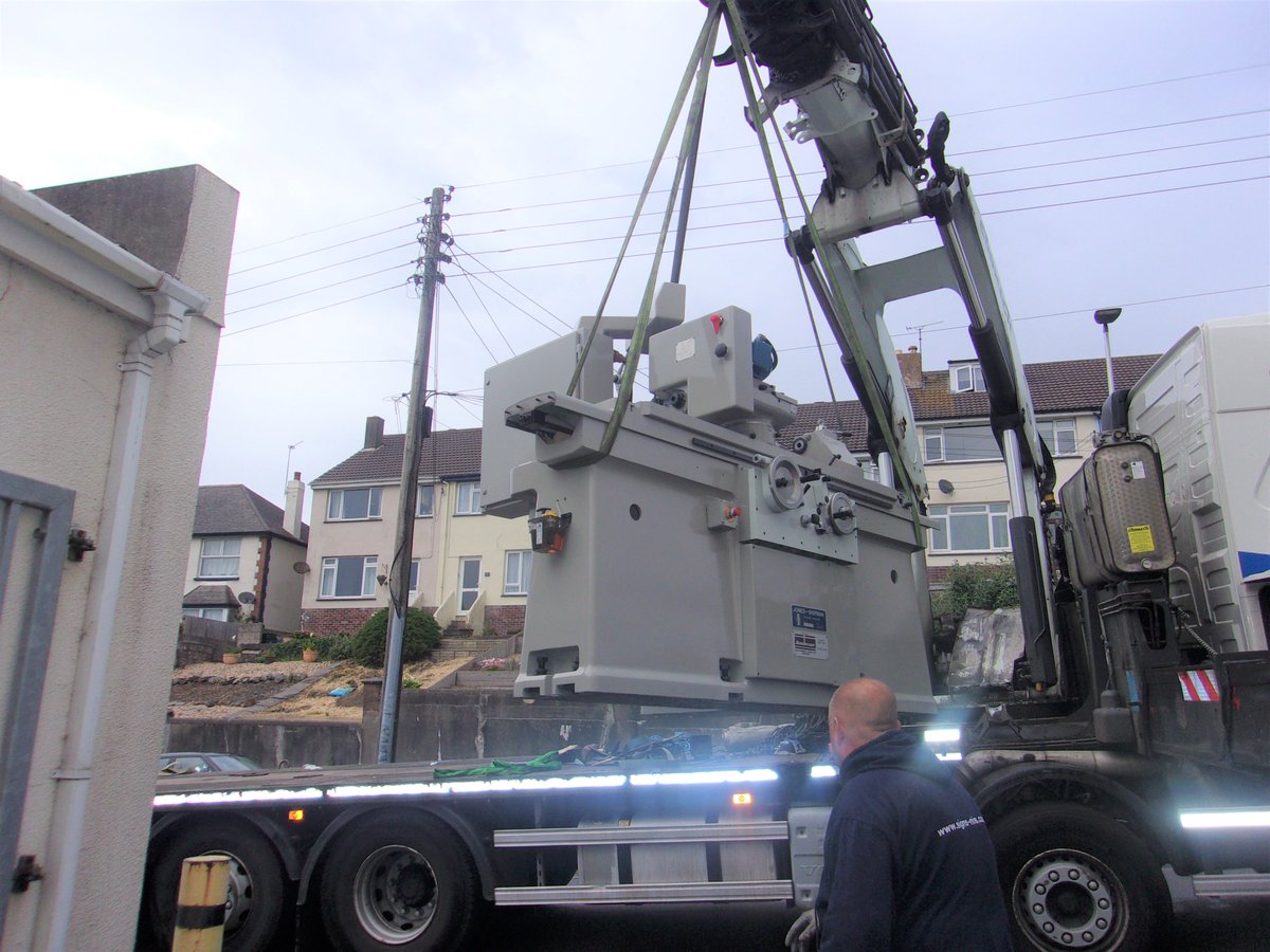 It has been an exciting day with the arrival of a new Grinder. If you are putting out work we would welcome your enquiry.