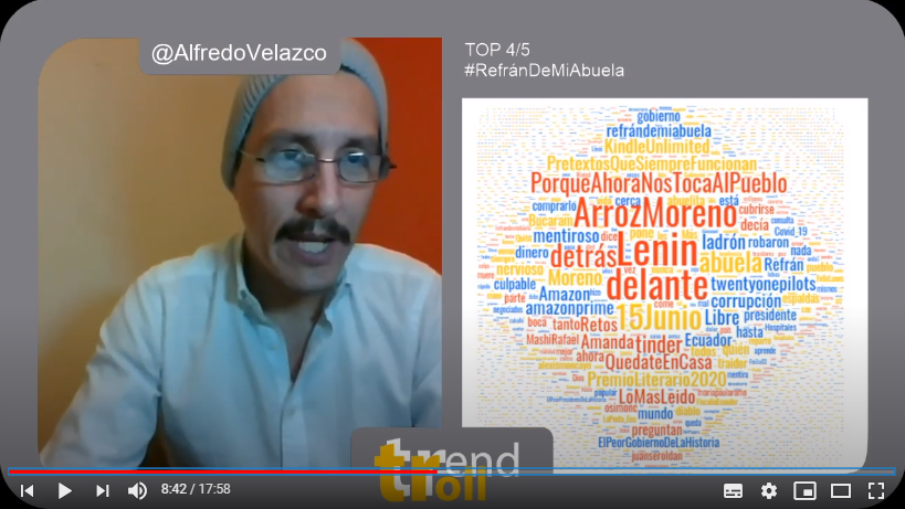 usuariosdigital's tweet photo. Etiqueta 4⃣ - 9 al 16 Junio 2020
#RefránDeMiAbuela
¿de qué se trata este hashtag?¿quiénes usaron esta etiqueta? ¿fueron trolls?
En #TrendTroll @usuariosdigital te lo contamos 👉https://t.co/RiW5NDFYdW
Conoce cómo se comportó la etiqueta 📈
https://t.co/GrRS06ZkaR https://t.co/AGlVJ4yERP